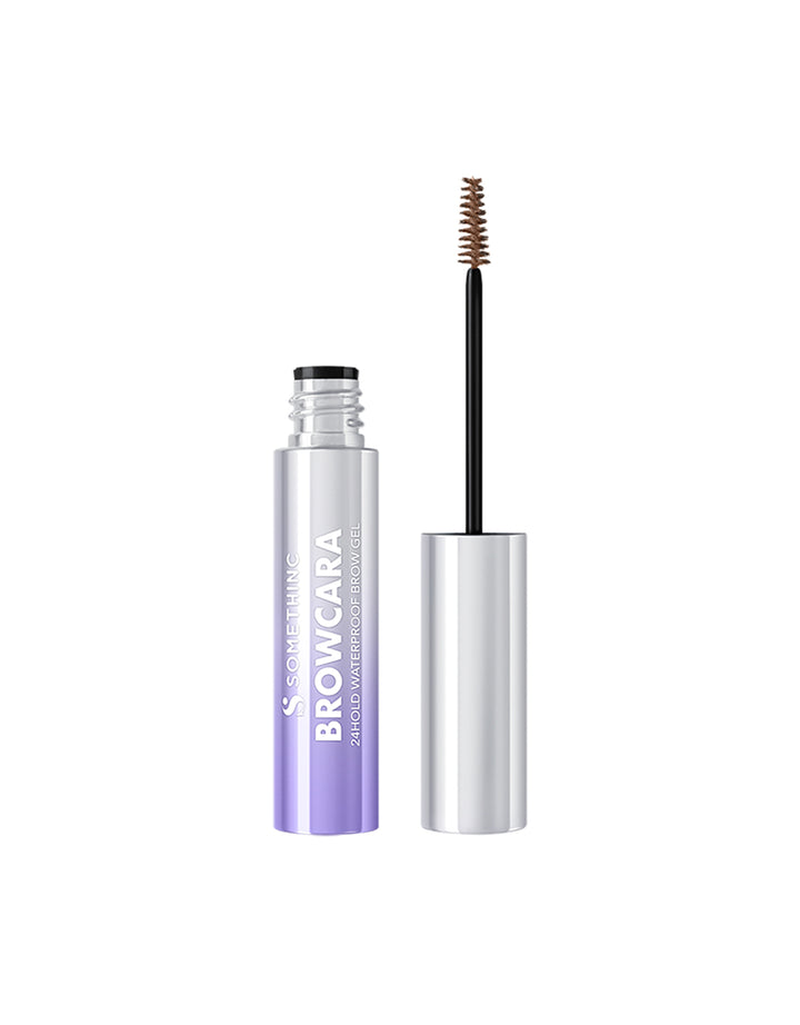 Somethinc Browcara 24Hold Waterproof Brow Gel Medium Brown