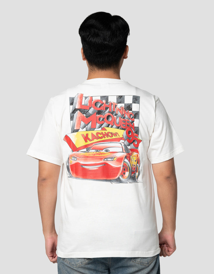 Disney Cars Lighting Mcqueen Brushing Kaos Pria