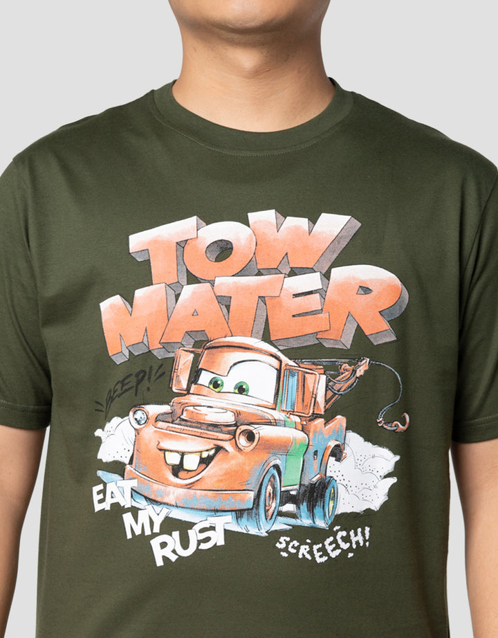Disney Cars Tow Mater Brushing Kaos Pria