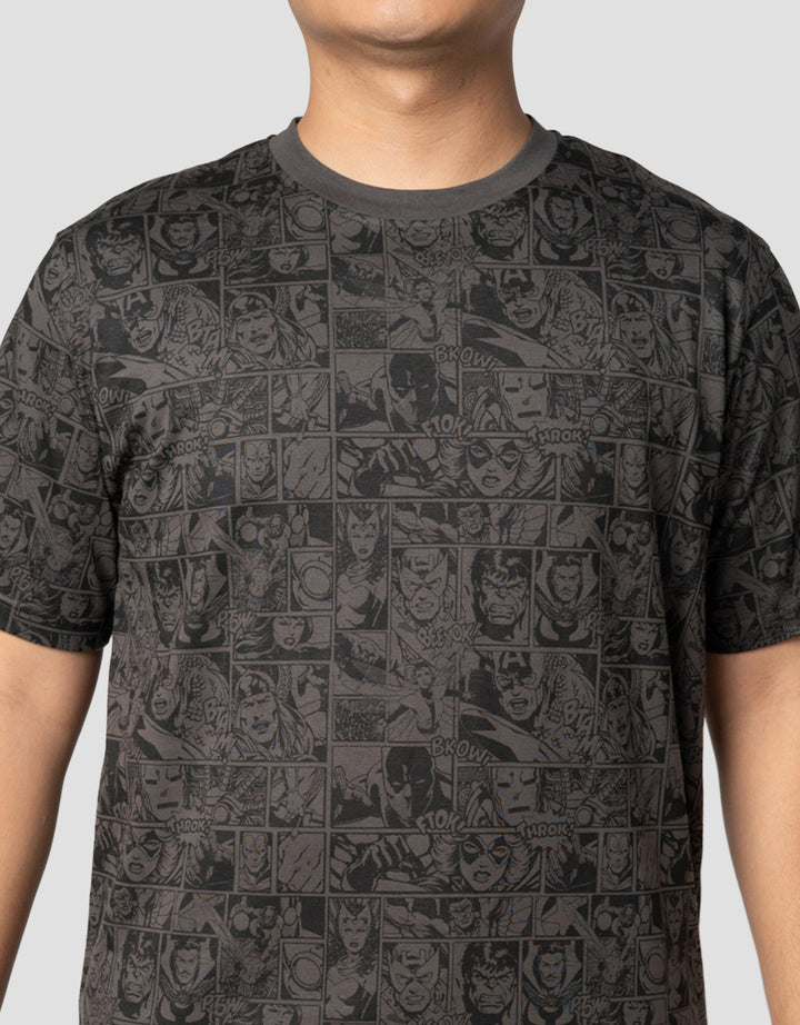 Marvel Avengers Aop Kaos Pria
