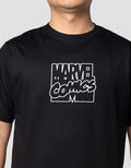 Marvel Marvel Comics Logo In Different Kaos Pria
