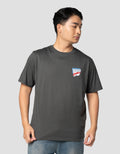 Marvel Avengers Colorful Text Logo Kaos Pria
