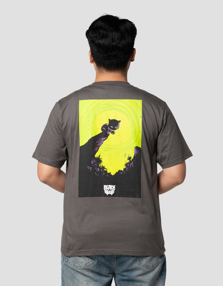 Marvel Black Panther Backprint Kaos Pria