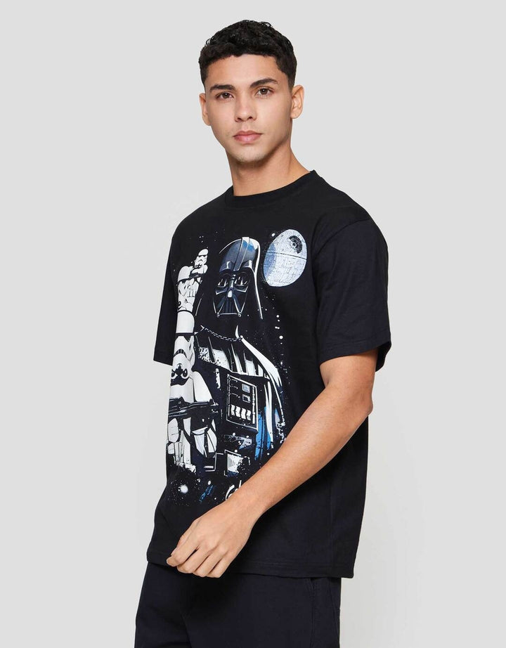 Star Wars Galactic Empire All Army Front Print Kaos Pria