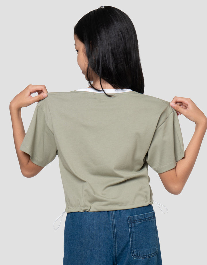 Disney Zootopia Alphabet Kaos Anak Perempuan