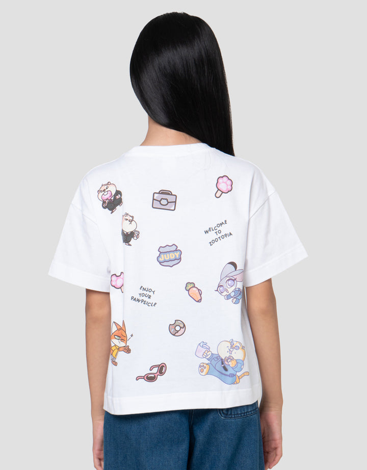 Disney Zootopia Kaos Anak Perempuan