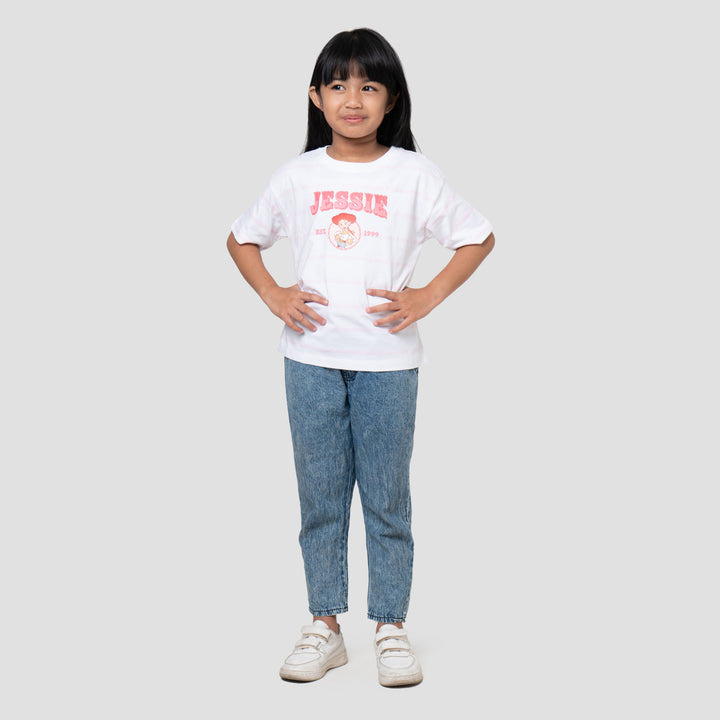 Disney Stripe Toy Story Kaos Anak Perempuan