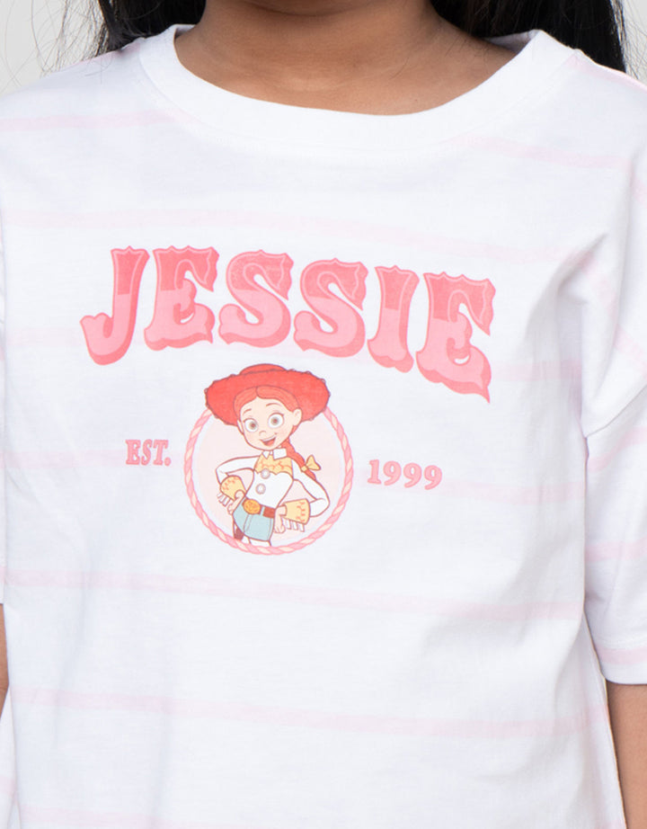 Disney Stripe Toy Story Kaos Anak Perempuan