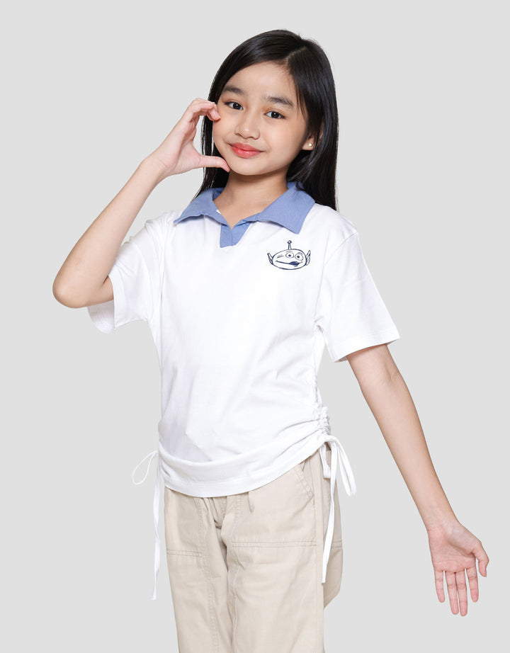 Disney Serut Toy Story Kaos Polo Anak Perempuan