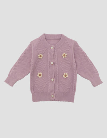 MXM LITTLE M LOL FLOWER CARDIGAN ANAK PEREMPUAN