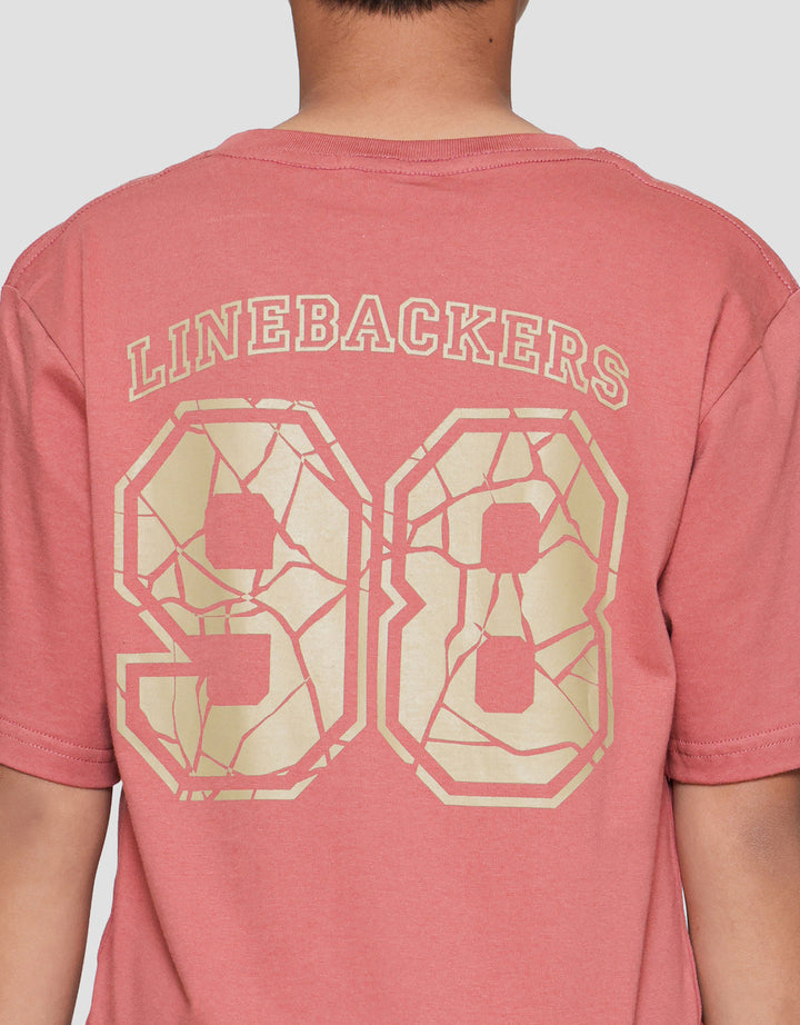 Nevada Two Sided Print Baseball Kaos Anak Laki-laki