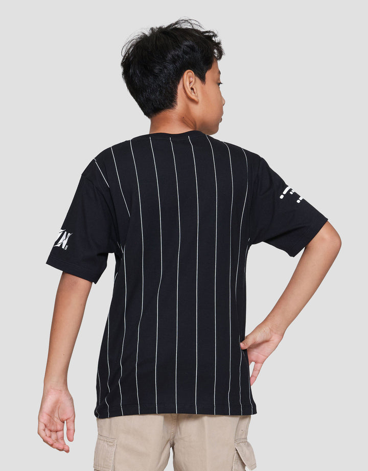 Nevada Full Print Stripes Champion Kaos Anak Laki-laki