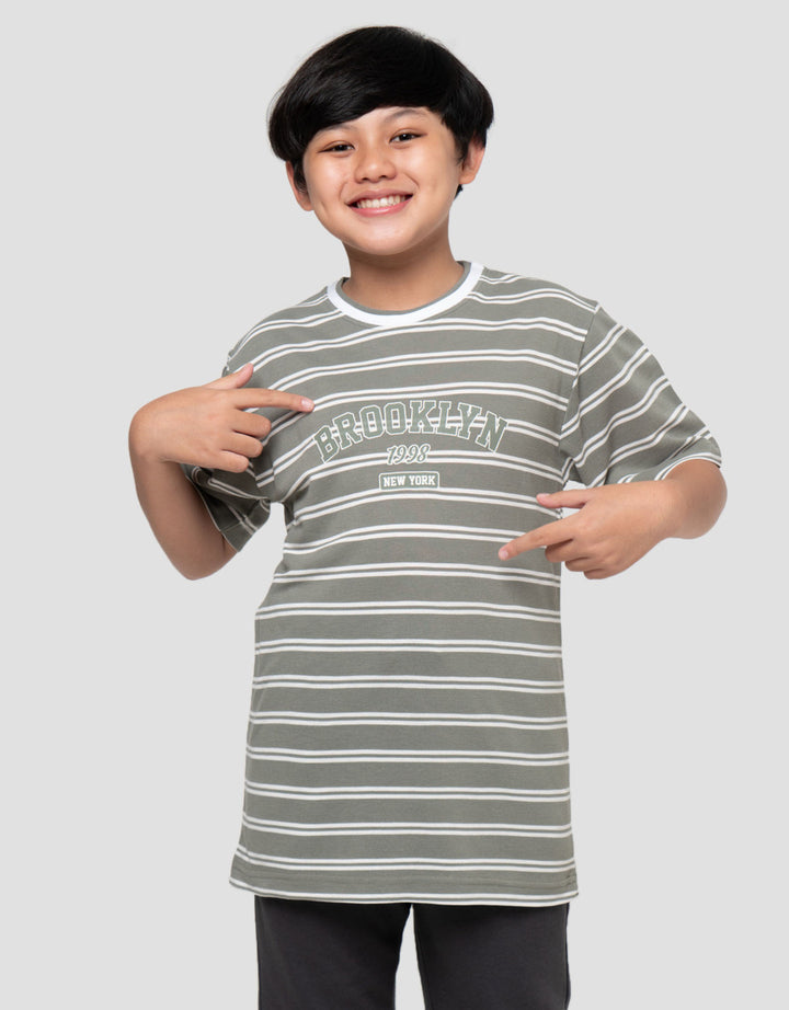 Nevada Athletic Stripe Kaos Anak Laki-laki
