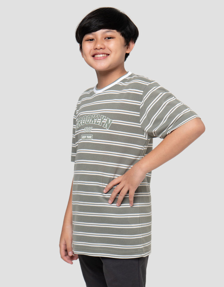 Nevada Athletic Stripe Kaos Anak Laki-laki