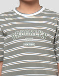 Nevada Athletic Stripe Kaos Anak Laki-laki