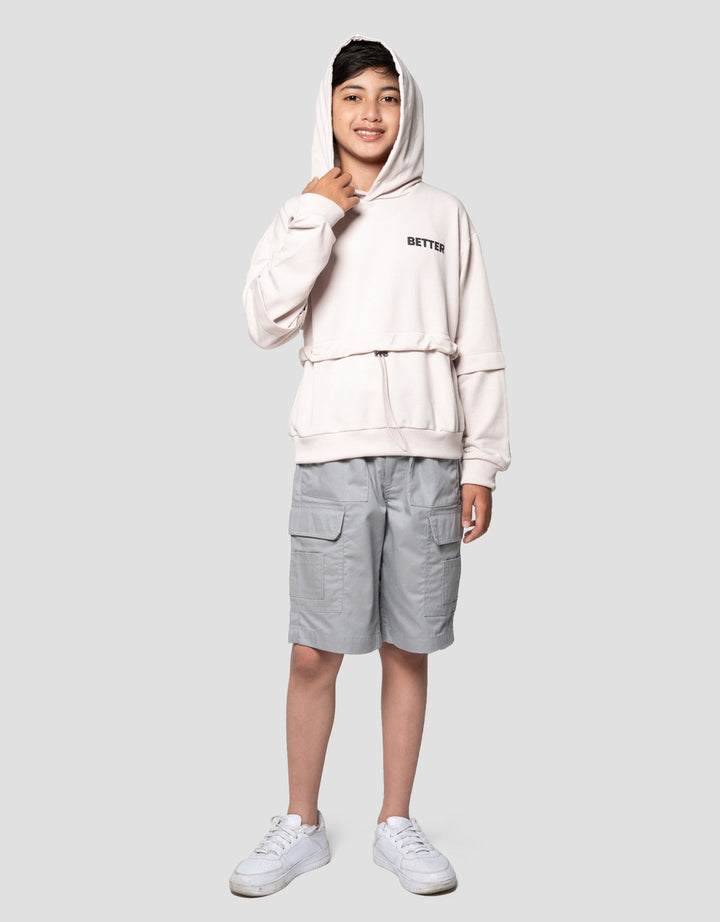 Nevada Hoodie With Stopper Sweater Anak Laki-laki