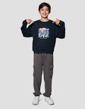 Nevada Basic Print Anime Sweater Anak Laki-laki