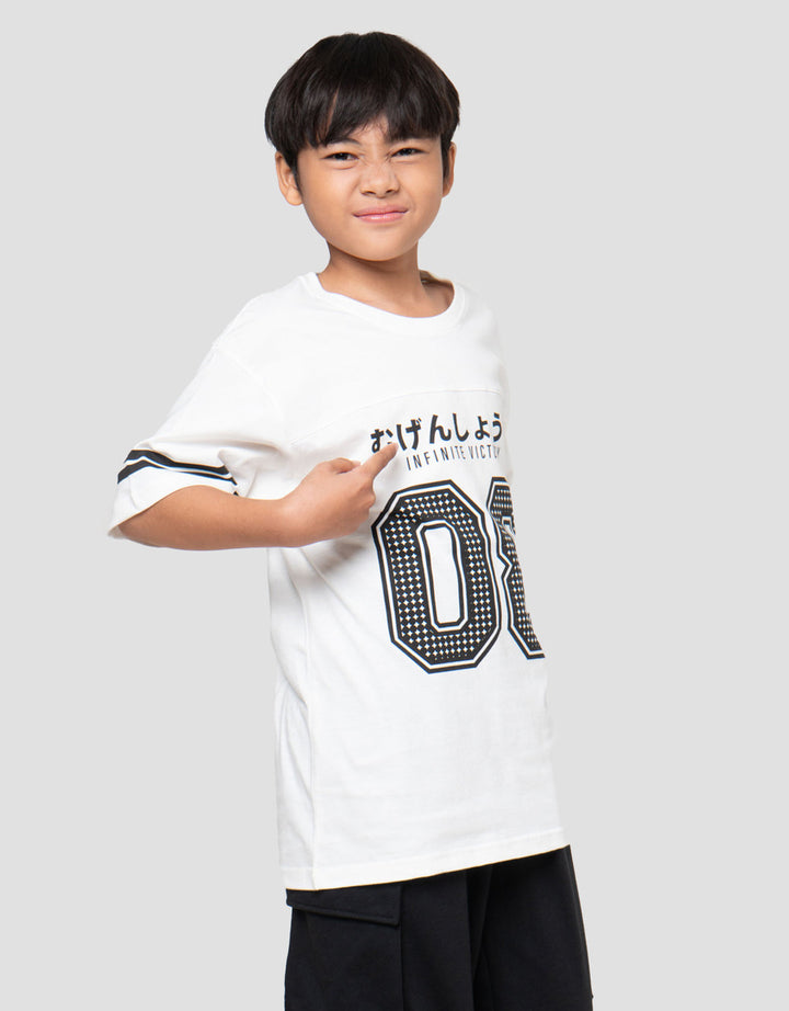 Nevada Print Big Number Kaos Anak Laki-laki