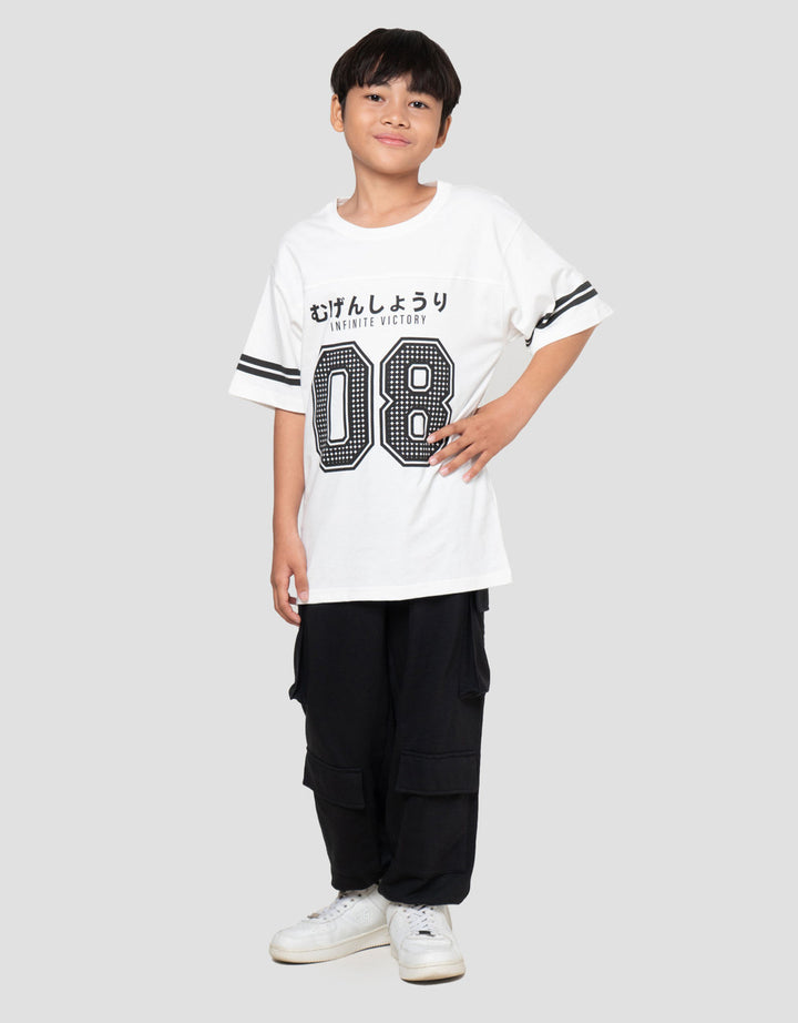 Nevada Print Big Number Kaos Anak Laki-laki