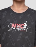 Nevada Full Print Skate Nyc Kaos Anak Laki-laki