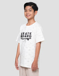 Nevada Full Print Skate Board Kaos Anak Laki-laki