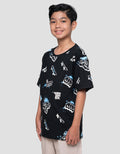 Nevada Medium Full Print Skate Kaos Anak Laki-laki