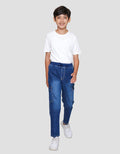 Nevada Regular Fit Elastic Waist With Pocket Celana Denim Anak Laki-laki