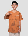 Nevada Full Print Expedition Desert Kaos Anak Laki-laki
