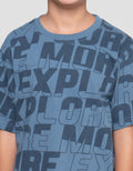 Nevada Full Print Expedition Explore Kaos Anak Laki-laki