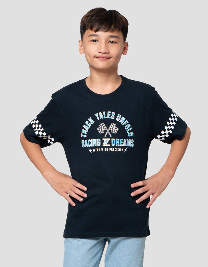 Nevada Print Car Speedo Kaos Anak Laki-laki