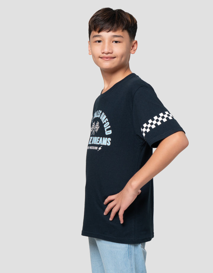 Nevada Print Car Speedo Kaos Anak Laki-laki