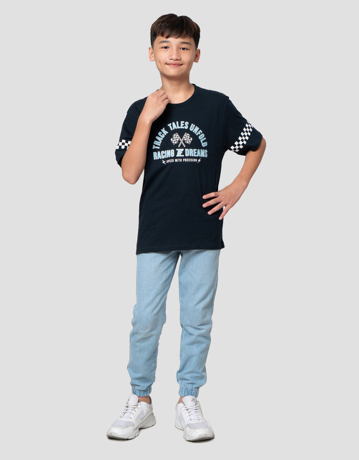 Nevada Print Car Speedo Kaos Anak Laki-laki