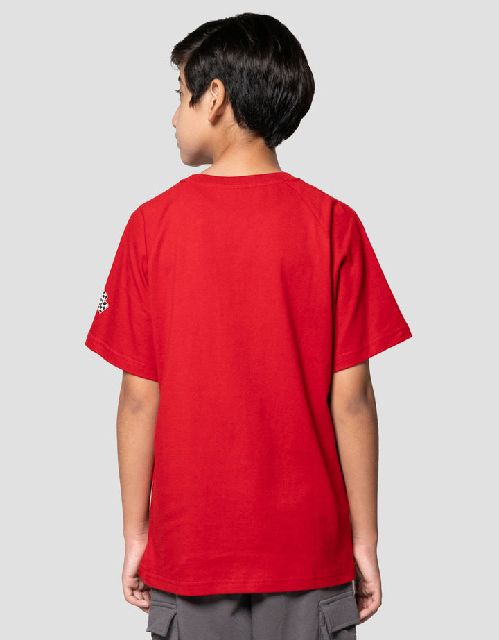 Nevada Ragland Print Auto Racing Truck Kaos Anak Laki-laki