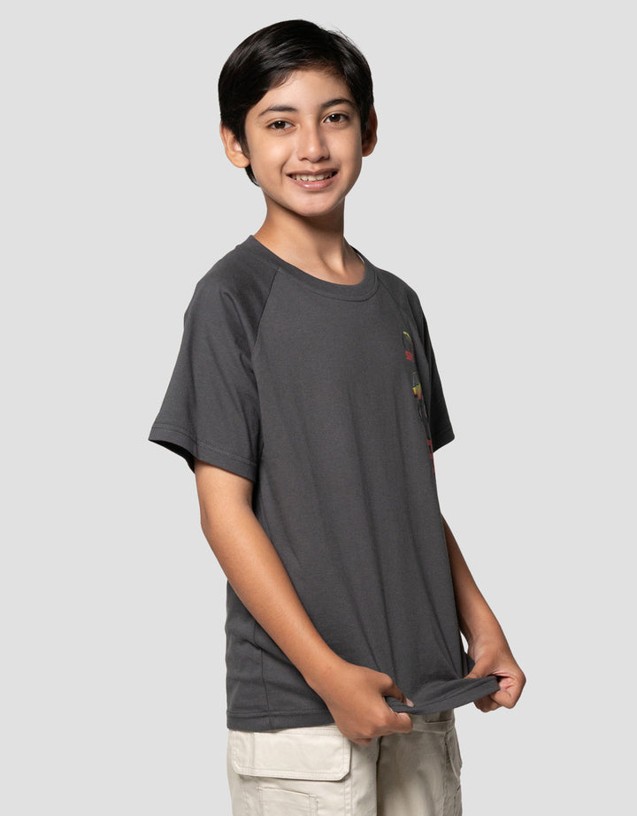 Nevada Ragland Print Auto Racing Kaos Anak Laki-laki