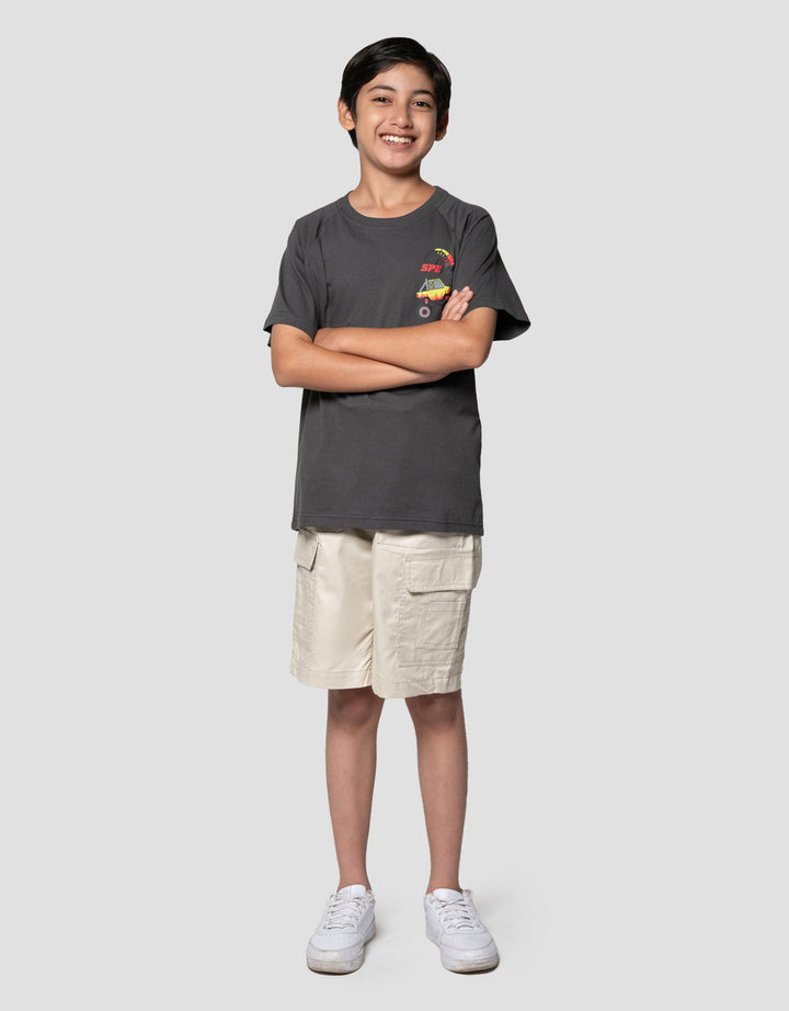 Nevada Ragland Print Auto Racing Kaos Anak Laki-laki