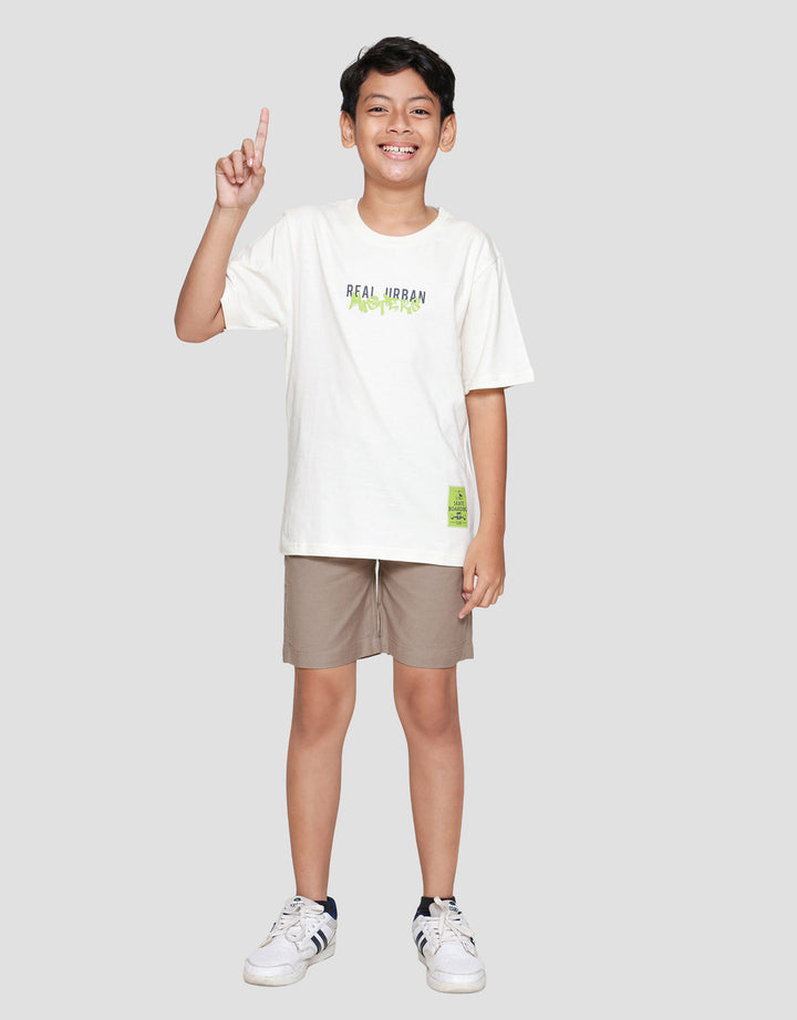 Nevada Two Sided Print Skateboard Club Kaos Anak Laki-laki