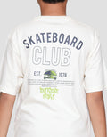 Nevada Two Sided Print Skateboard Club Kaos Anak Laki-laki