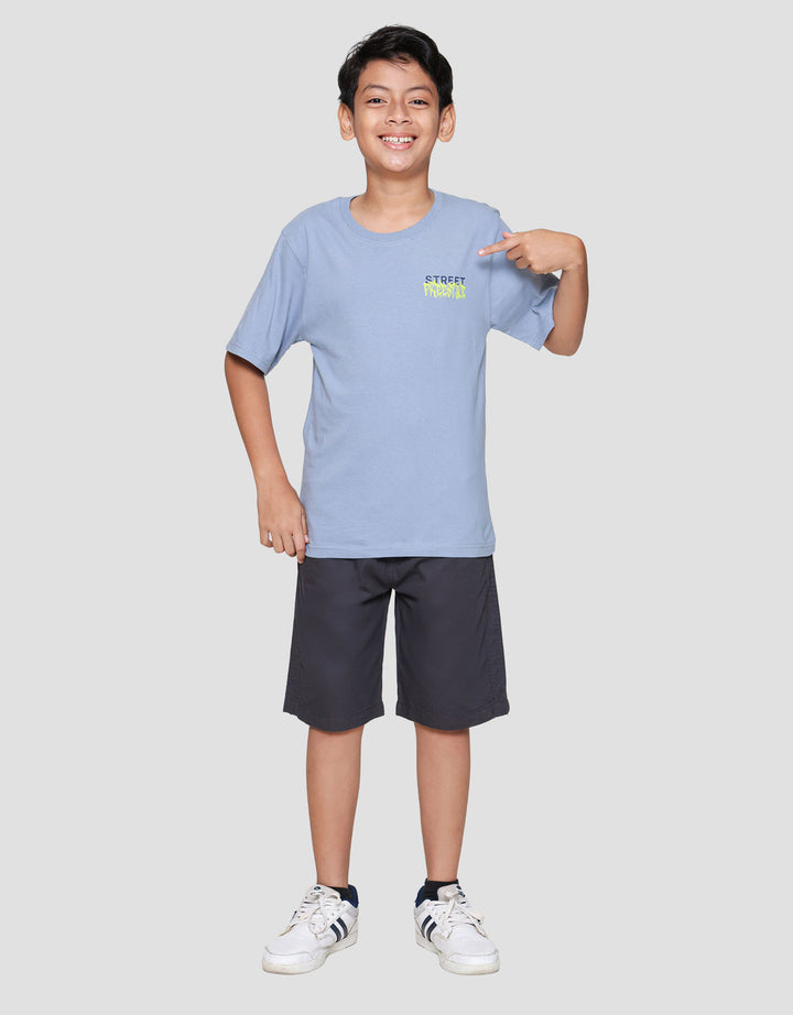 Nevada Two Sided Print Urban Rider Kaos Anak Laki-laki