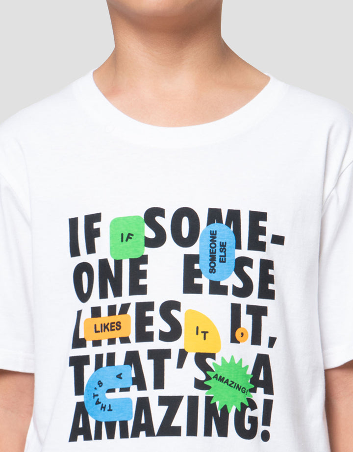 Nevada Print Words Thats A Bonus Kaos Anak Laki-laki