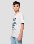 Nevada Print Good Attitude Kaos Anak Laki-laki