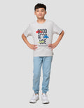 Nevada Print Good Attitude Kaos Anak Laki-laki