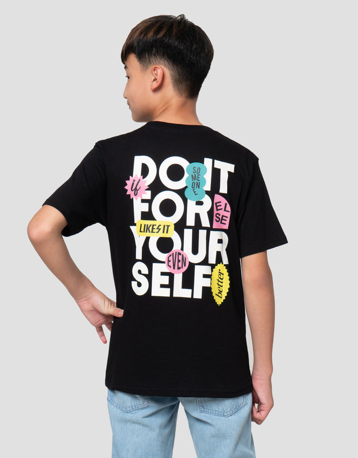 Nevada Two Sided Print Do It For Yourself Kaos Anak Laki-laki