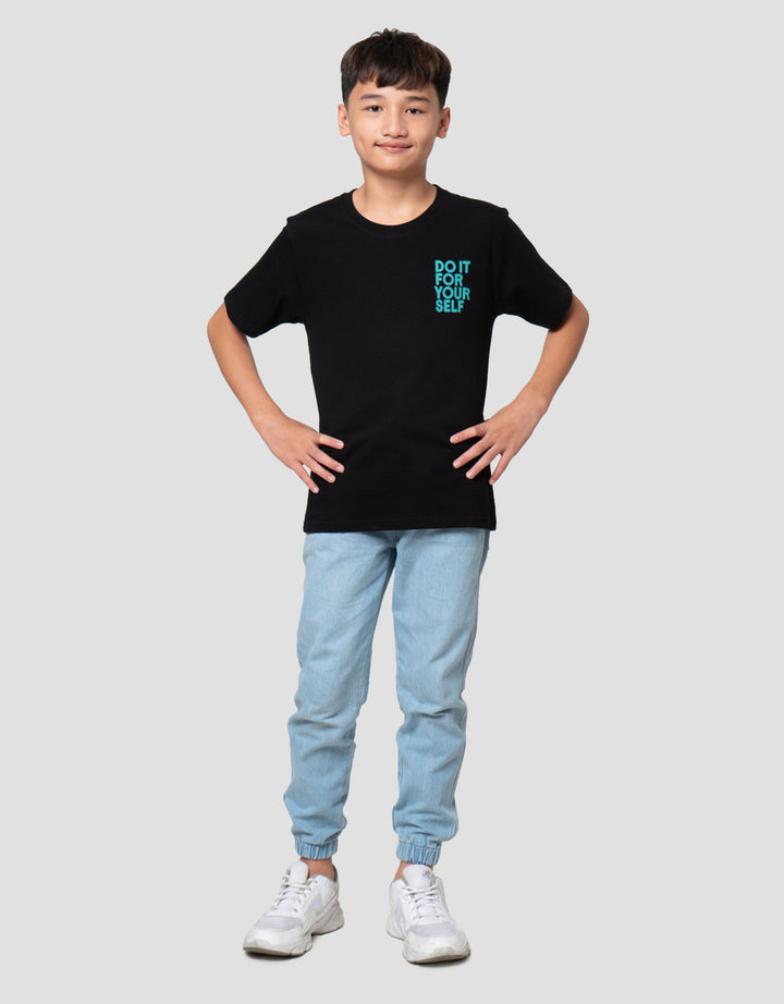Nevada Two Sided Print Do It For Yourself Kaos Anak Laki-laki