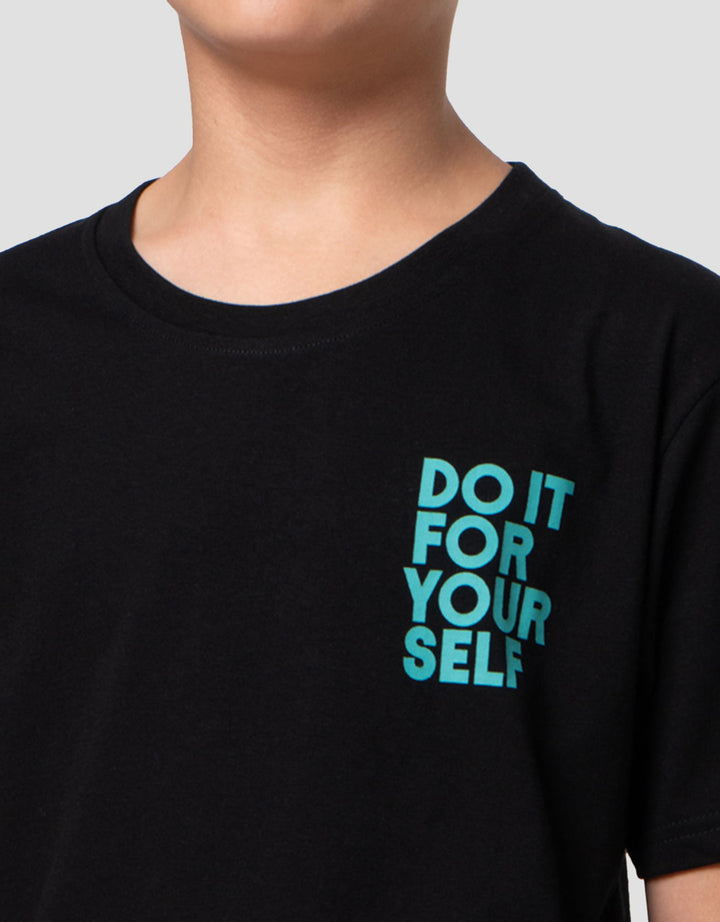 Nevada Two Sided Print Do It For Yourself Kaos Anak Laki-laki