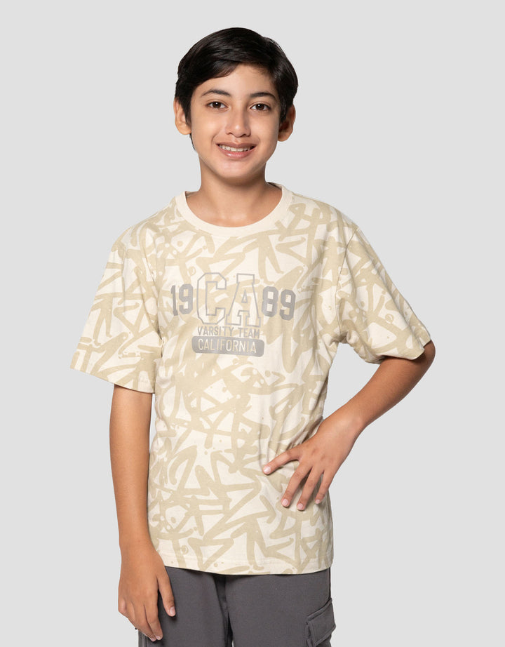 Nevada Full Print Big Number Kaos Anak Laki-laki