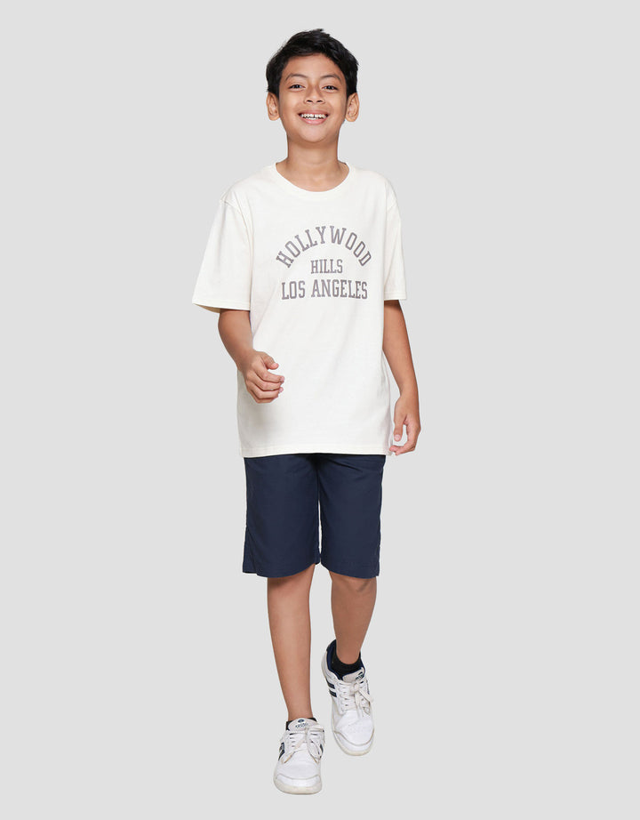 Nevada Solid Print Hollywood Kaos Anak Laki-laki