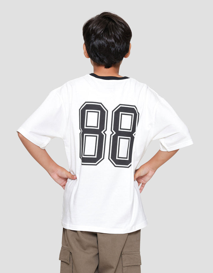 Nevada Athleisure Two Sided Print Kaos Oversize Anak Laki-laki