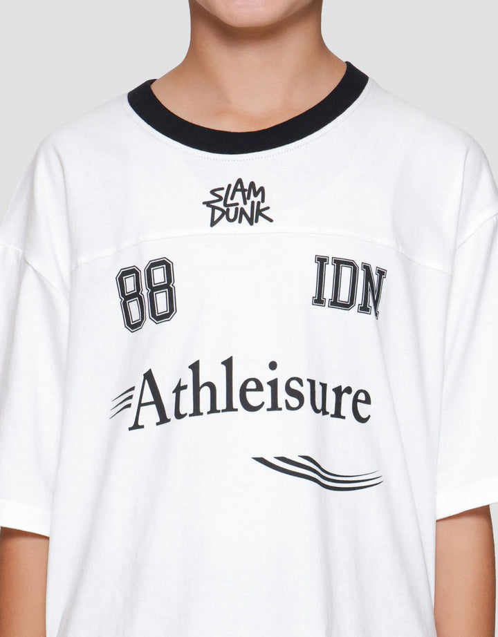 Nevada Athleisure Two Sided Print Kaos Oversize Anak Laki-laki