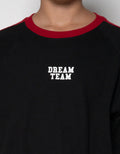 Nevada V Neck Dream Team Two Sided Print Kaos Oversize Anak Laki-laki