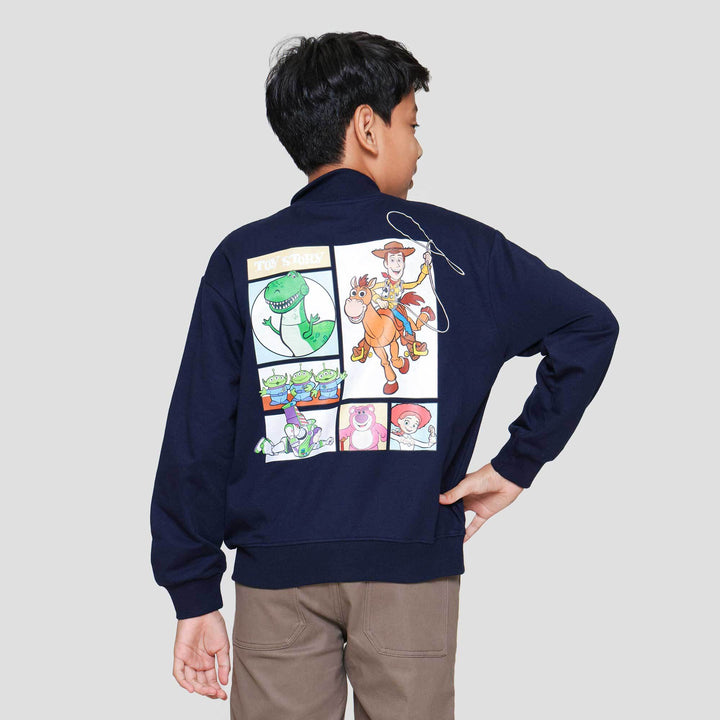 Disney Toy Story Print Jaket Anak Laki-laki